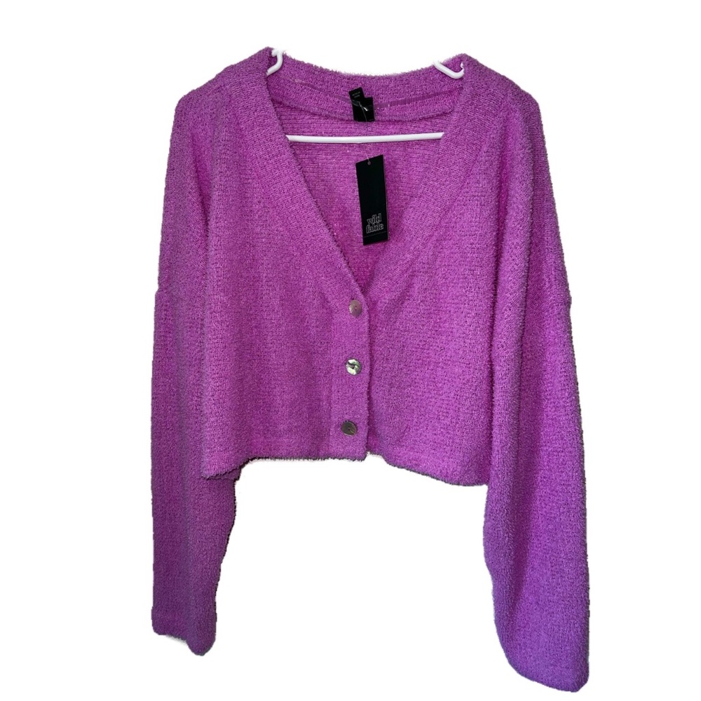 Cardigan Crop Top